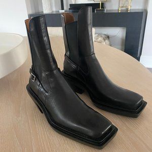 Zara Squared Toed Ankle Boot